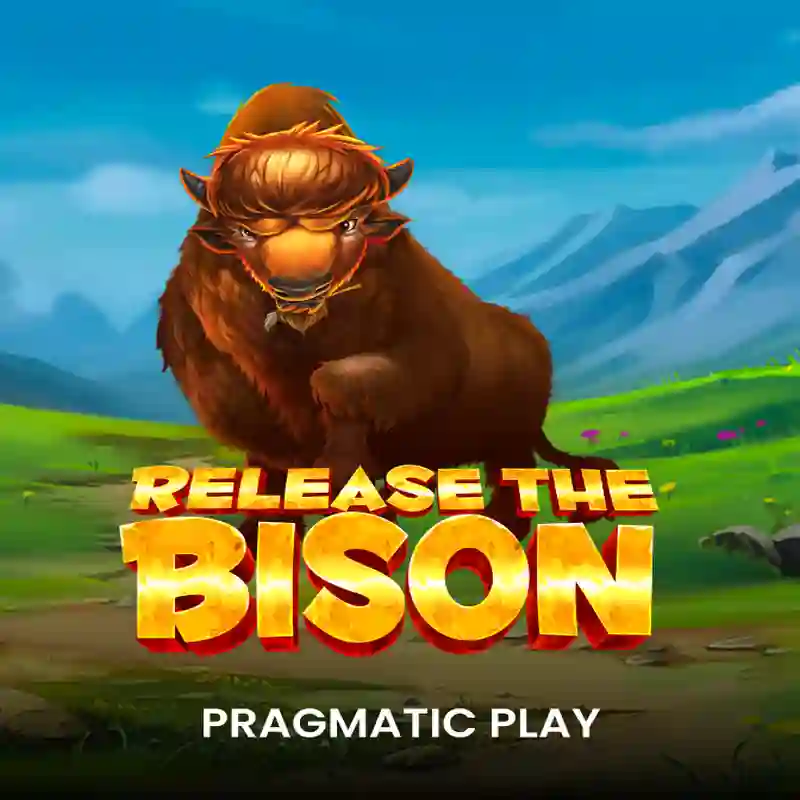 Logo del juego Release the Bison en Stakemania Casino